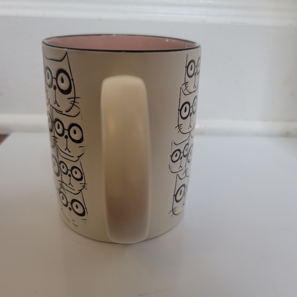 Spectrum Designz Cat Glasses Embossed Tea Coffee Mug Stoneware - Picture 11 of 14